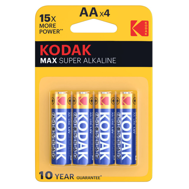 KODAK ALCALINE BATTERIE AA