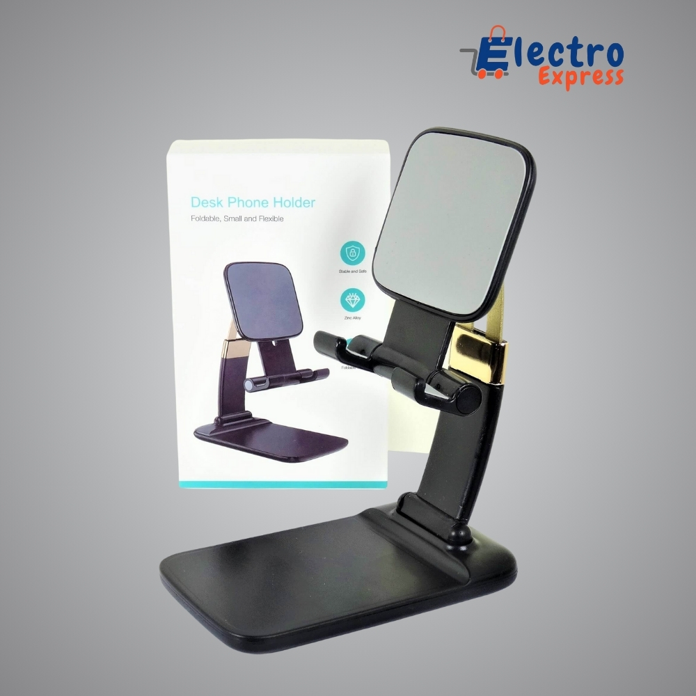 Support de Téléphone de Bureau Pliable