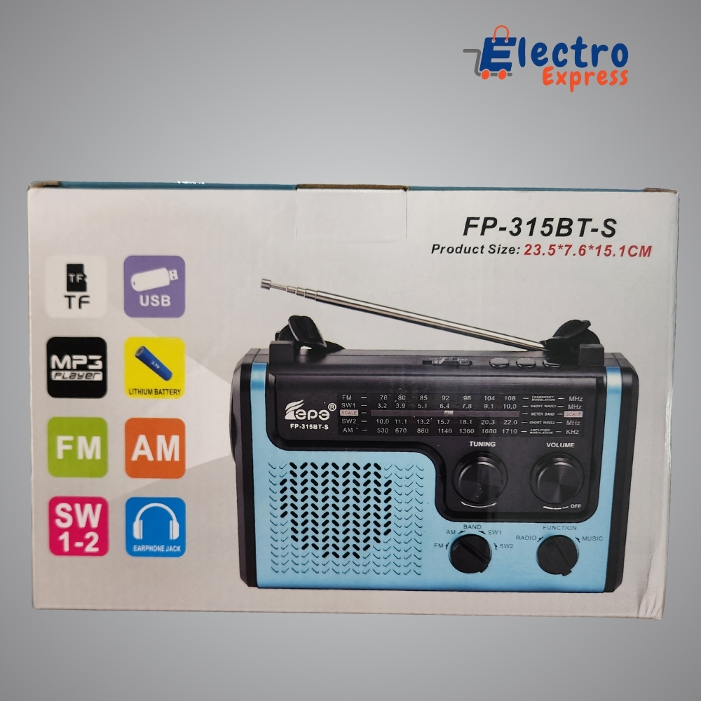 Radio Portable Solaire FP-315 S